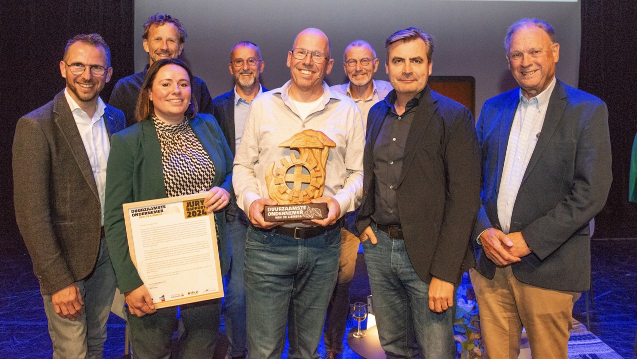 Marco Heezen wint award ‘Duurzaamste Ondernemer van De Liemers 2024’