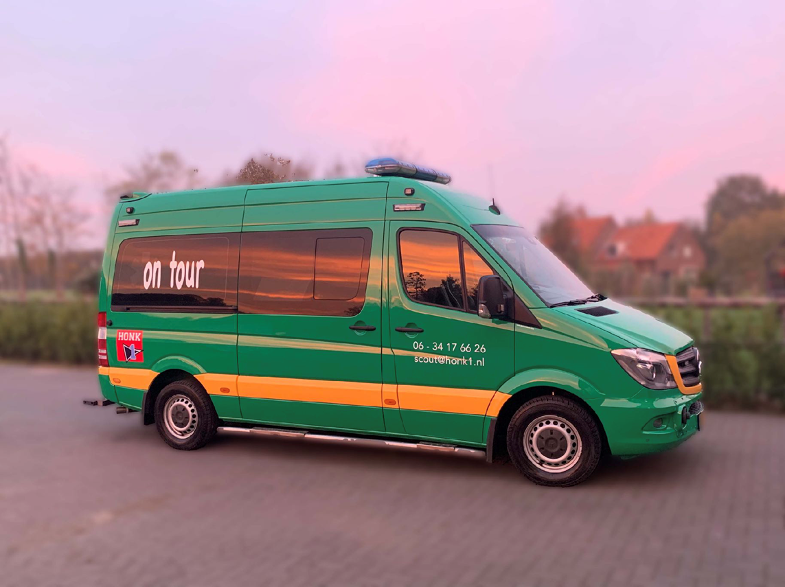 De Honk1 bus gaat naar De Liemers rondom Arnhem